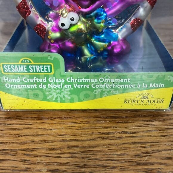 Sesame Street Abby Cadabby Glass Ornament by Kurt S. Adler New - Picture 3 of 5